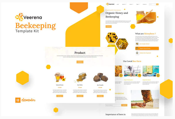 [Themeforest] Veerena - Honey Bee Elementor Templa_0.png